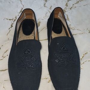 Christian Louboutin Black Loafers Sleek Slip-On Design